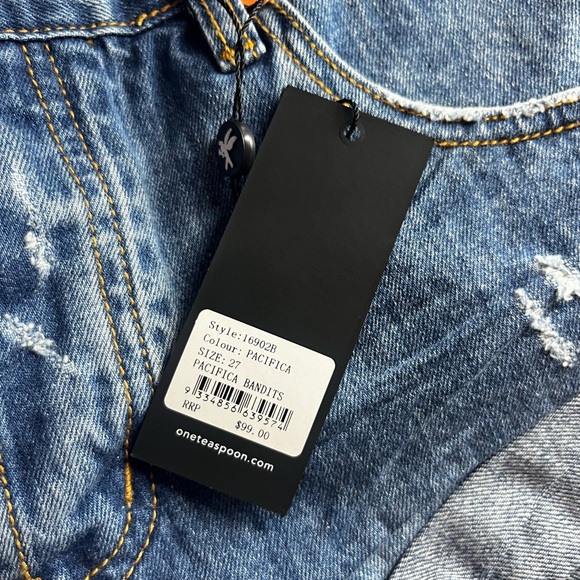 One teaspoon jeans shorts Pacifica bandits - Picture 2 of 4